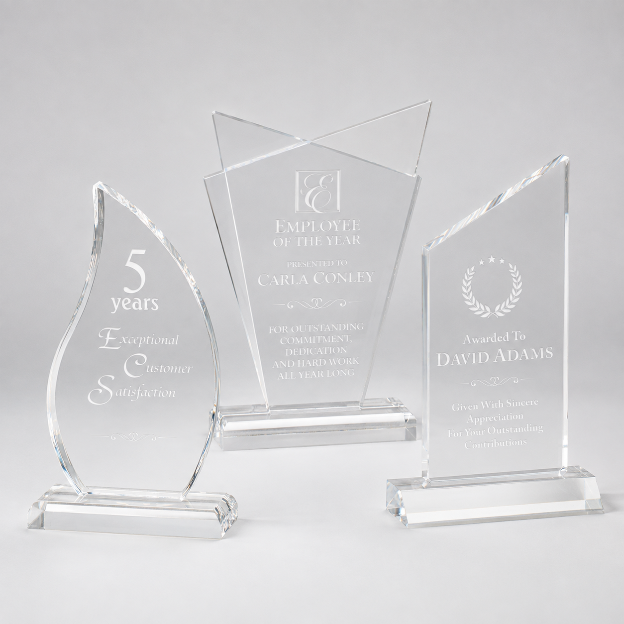 Clear Acrylic Awards