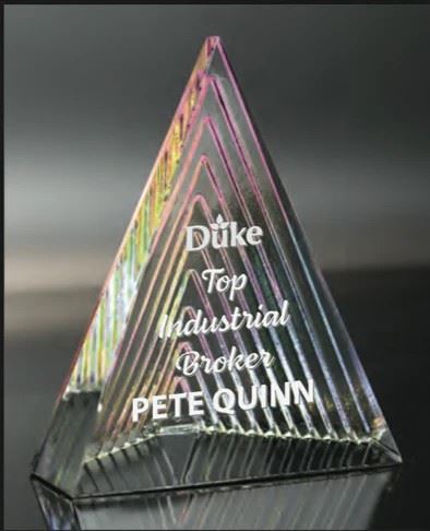 Spectra Color the Cairo Pyramid Crystal