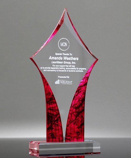 Acrylic Diamond Trophy