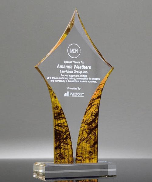 Acrylic Diamond Trophy