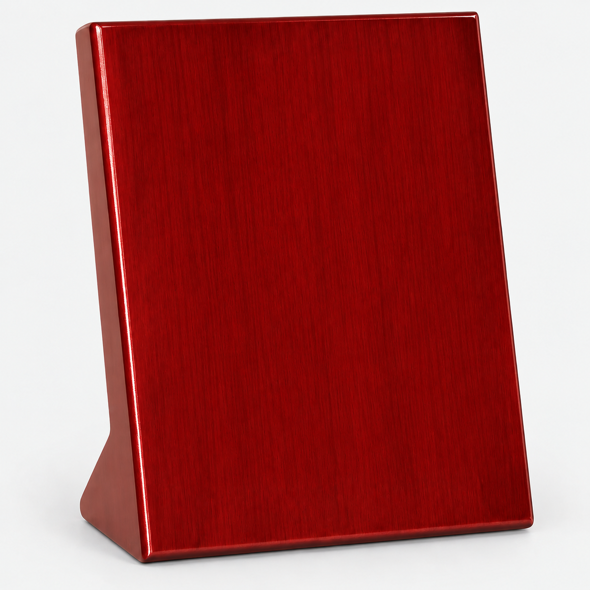Piano Finish Stand-Up Plaque with Plate