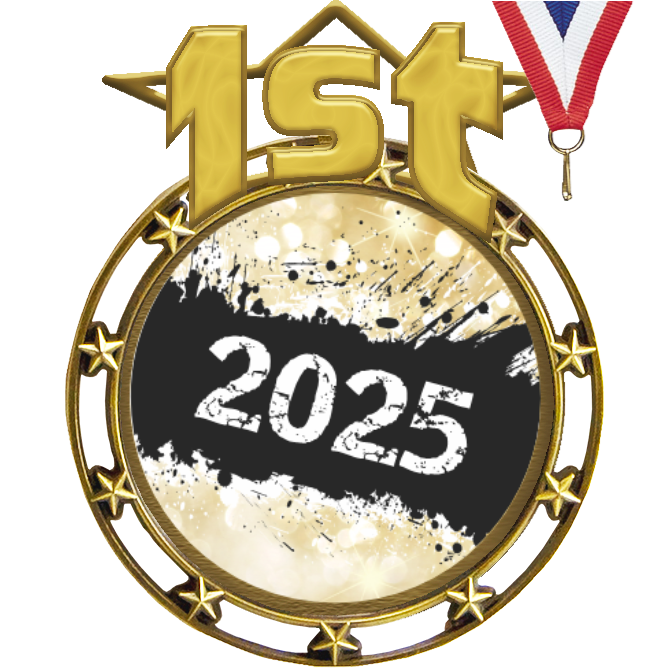 Star Medal, 1st, 2nd, 3rd Place