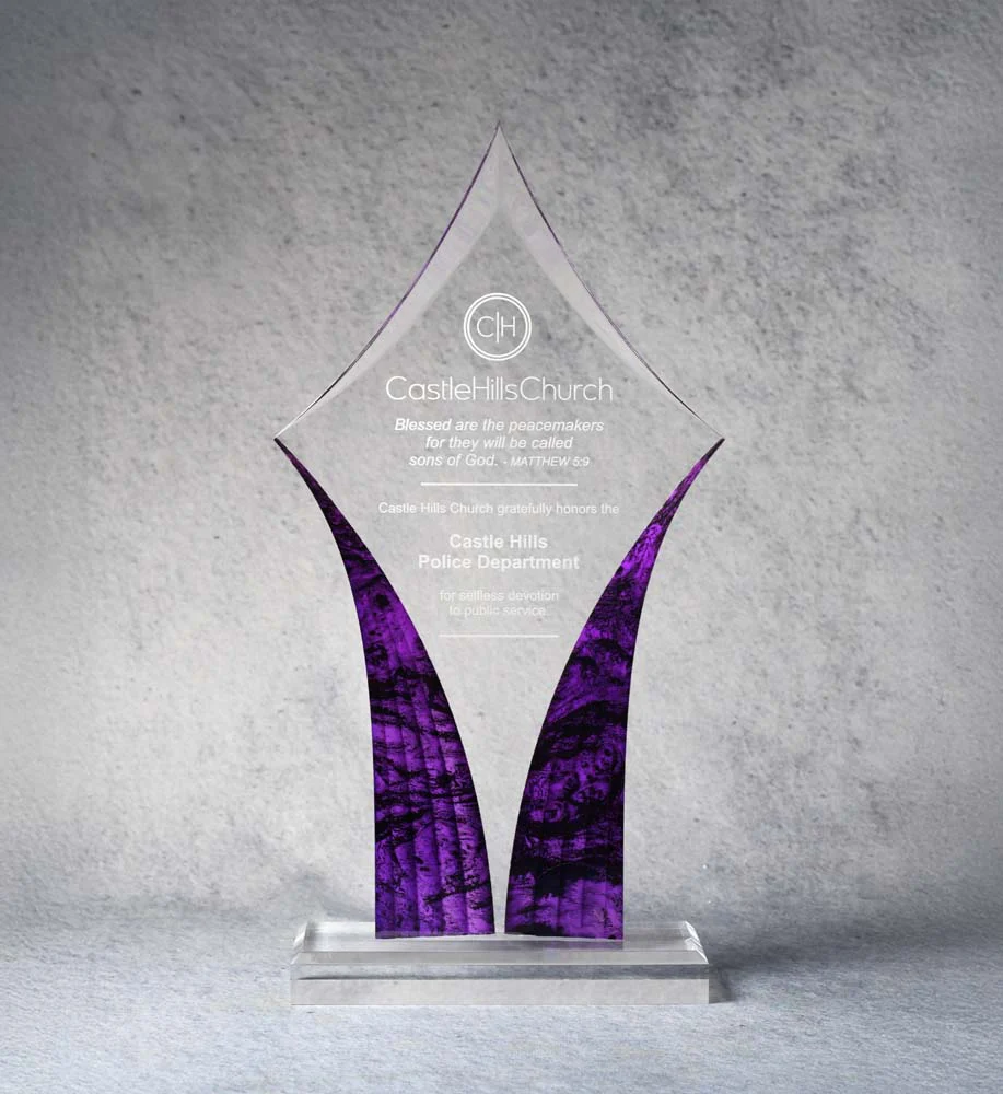 Acrylic Diamond Trophy