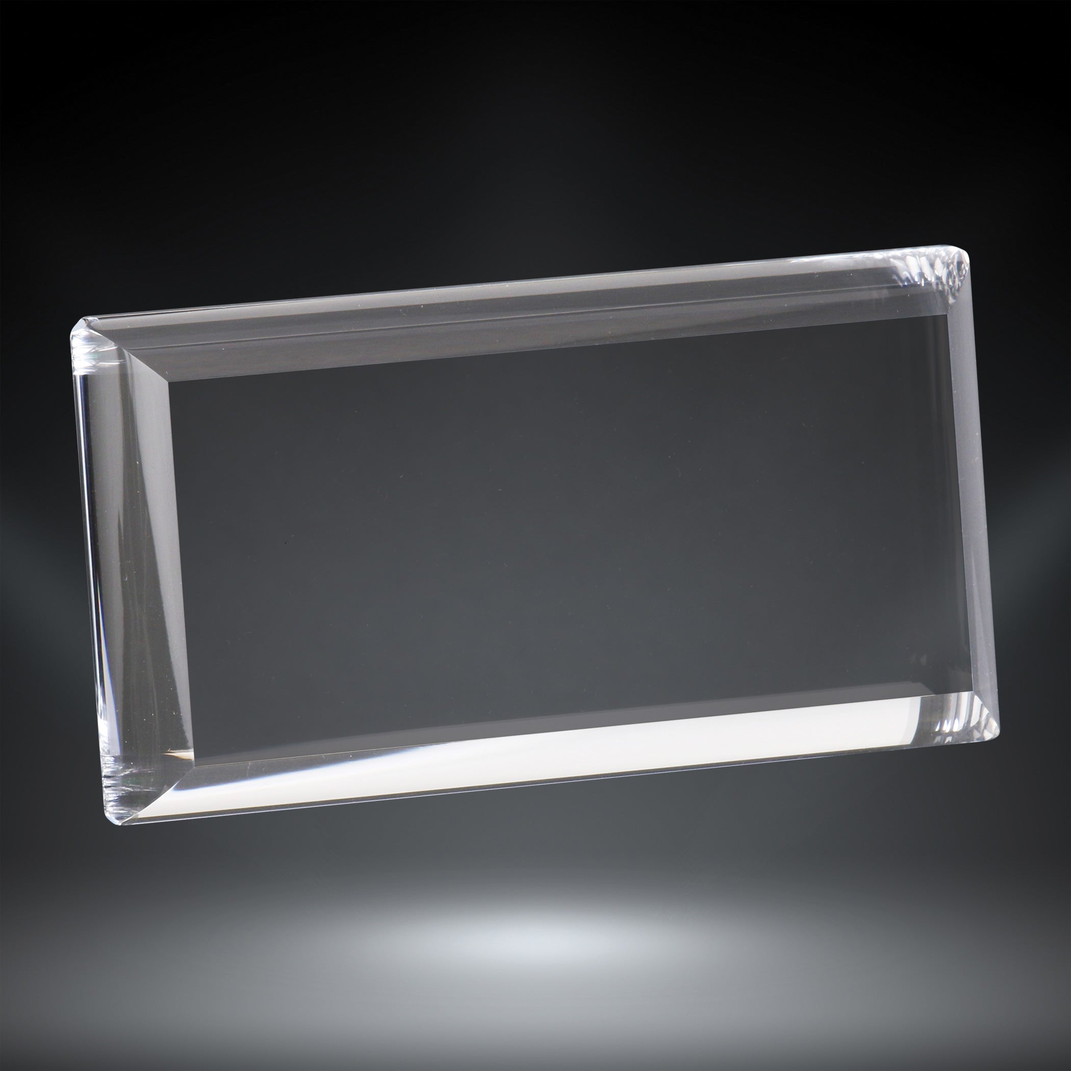 Clear Acrylic Paperweight