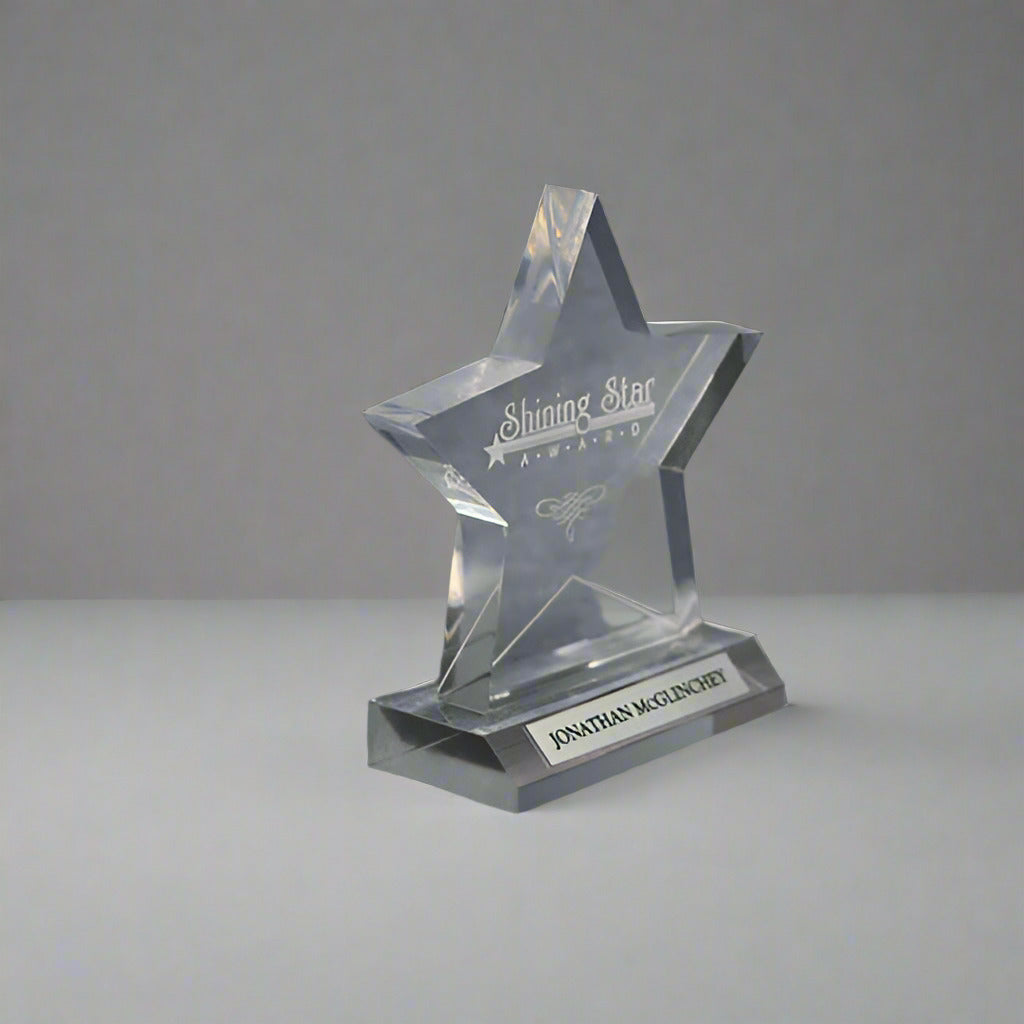 Acrylic Star on Base