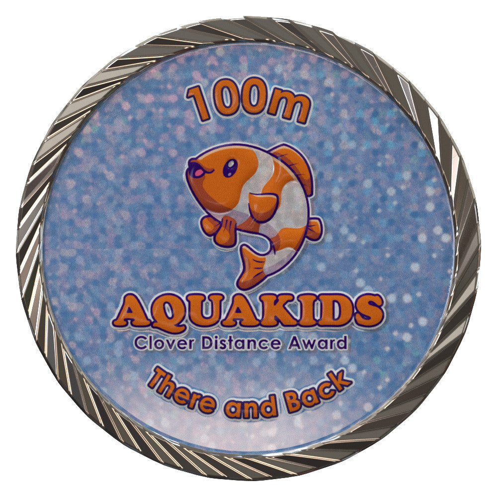 Diamond Edge — 1-1/2" — Silver Texture Tone coin example
