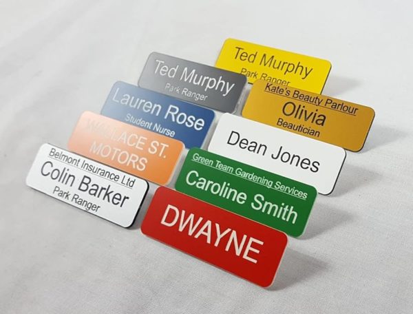 Engraved Name Badge
