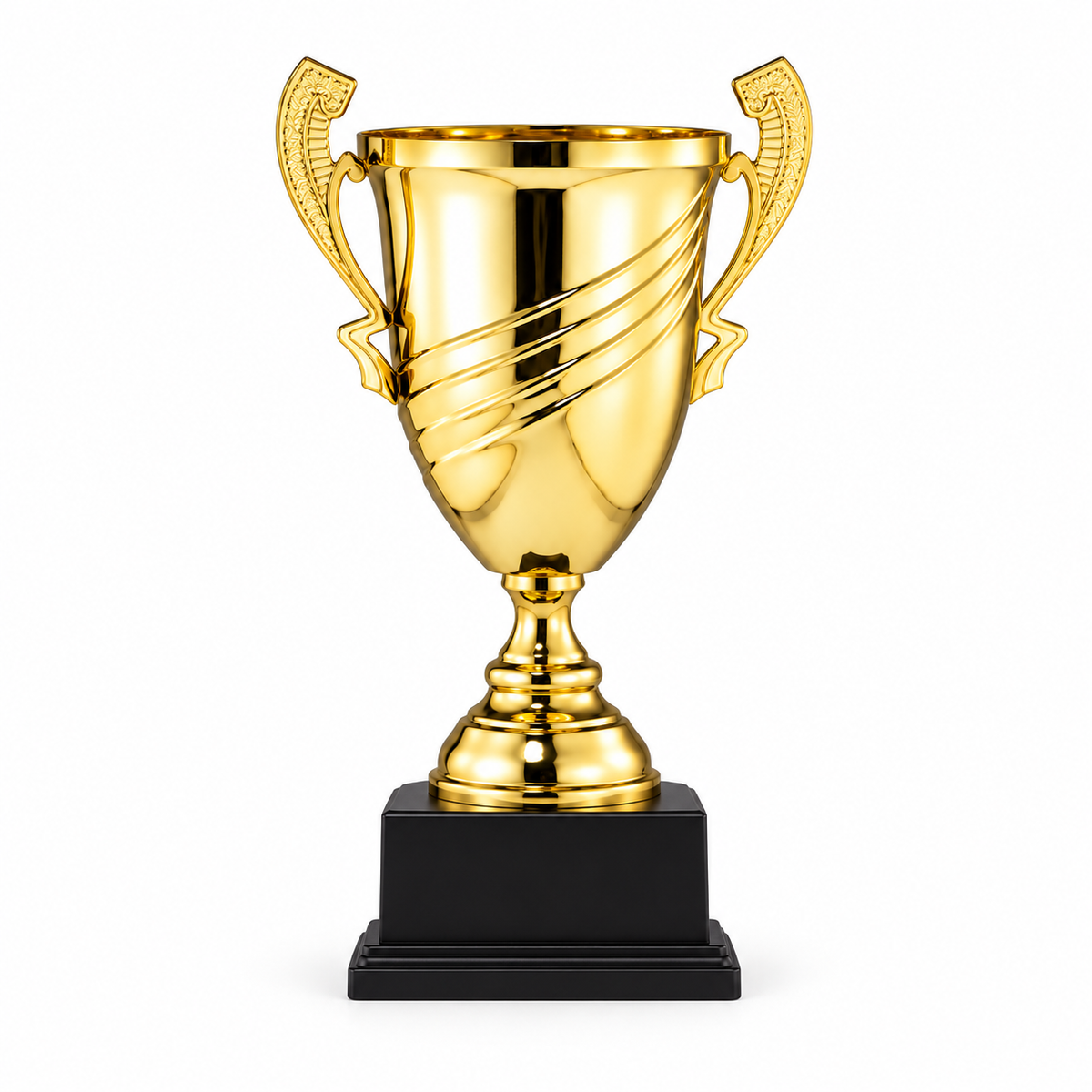 Italian Metal Cup on Genuine Ebony Wood Base