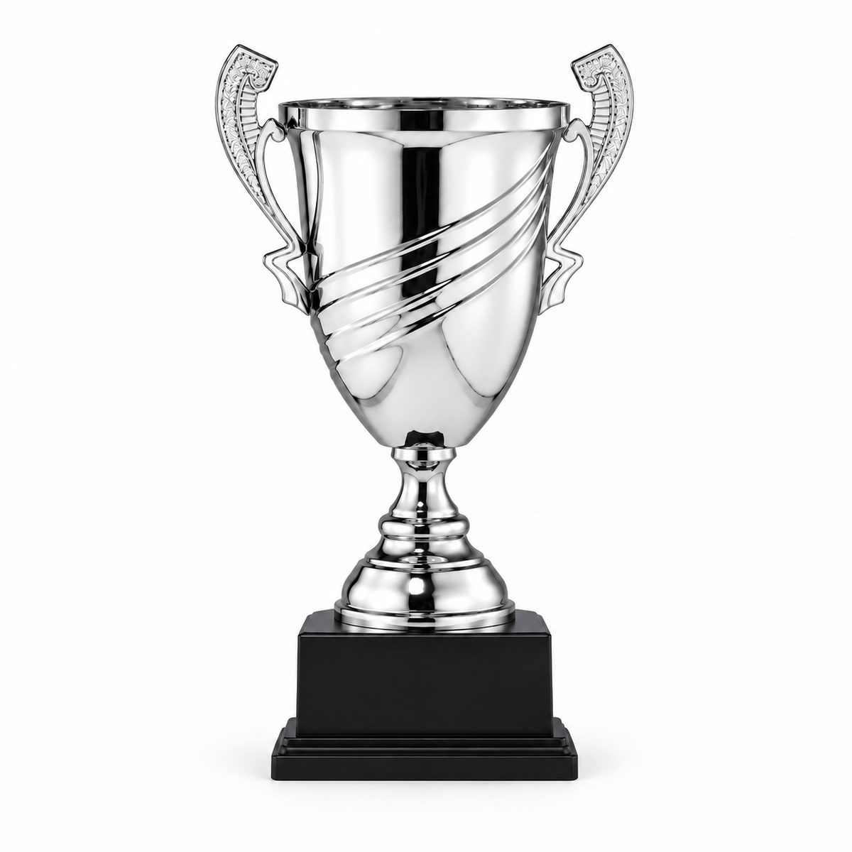 Italian Metal Cup on Genuine Ebony Wood Base