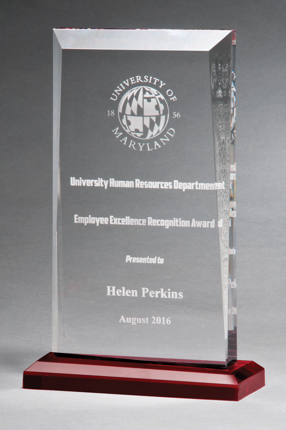 Apex Series Award with Colored Base Highlights