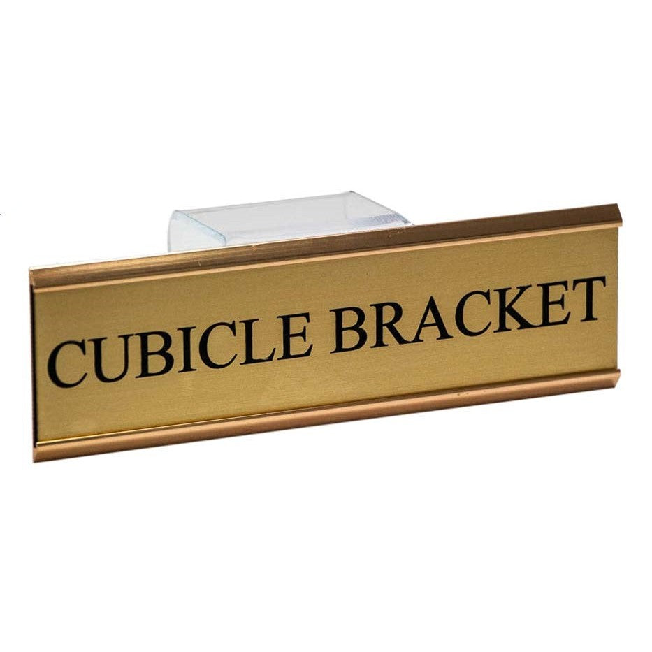 Cubicle Wall Bracket Name Plate