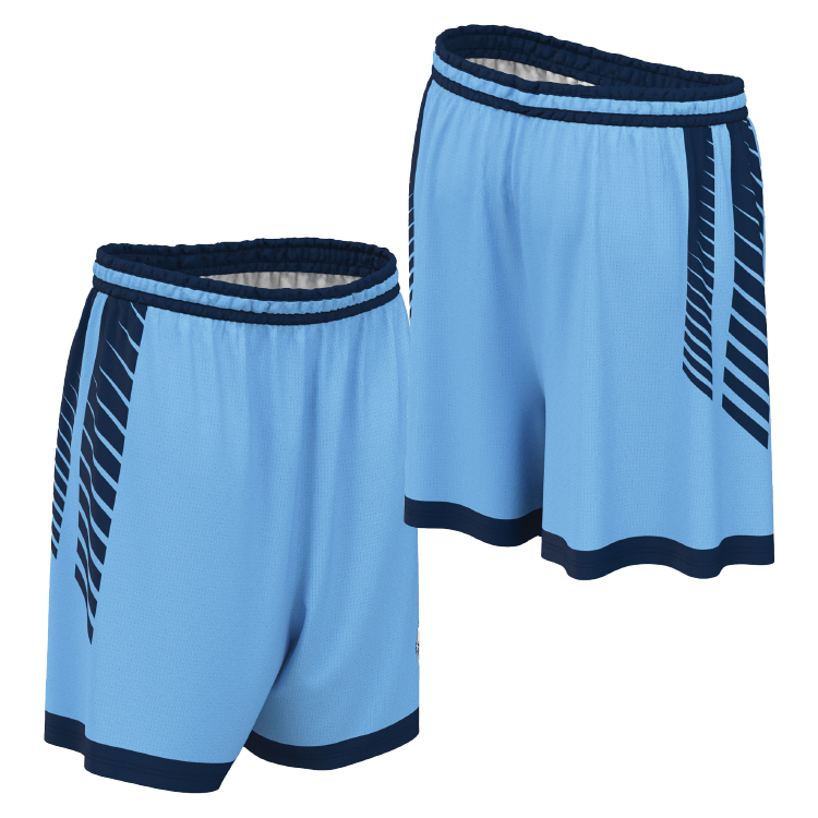 Custom Sublimated Women's & Girls' Basketball Shorts — supplier alternate design