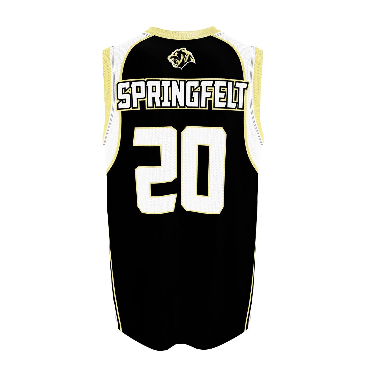 Custom Sublimated Men's & Youth Round-Neck Basketball Jersey — BBJ04 supplier view 4