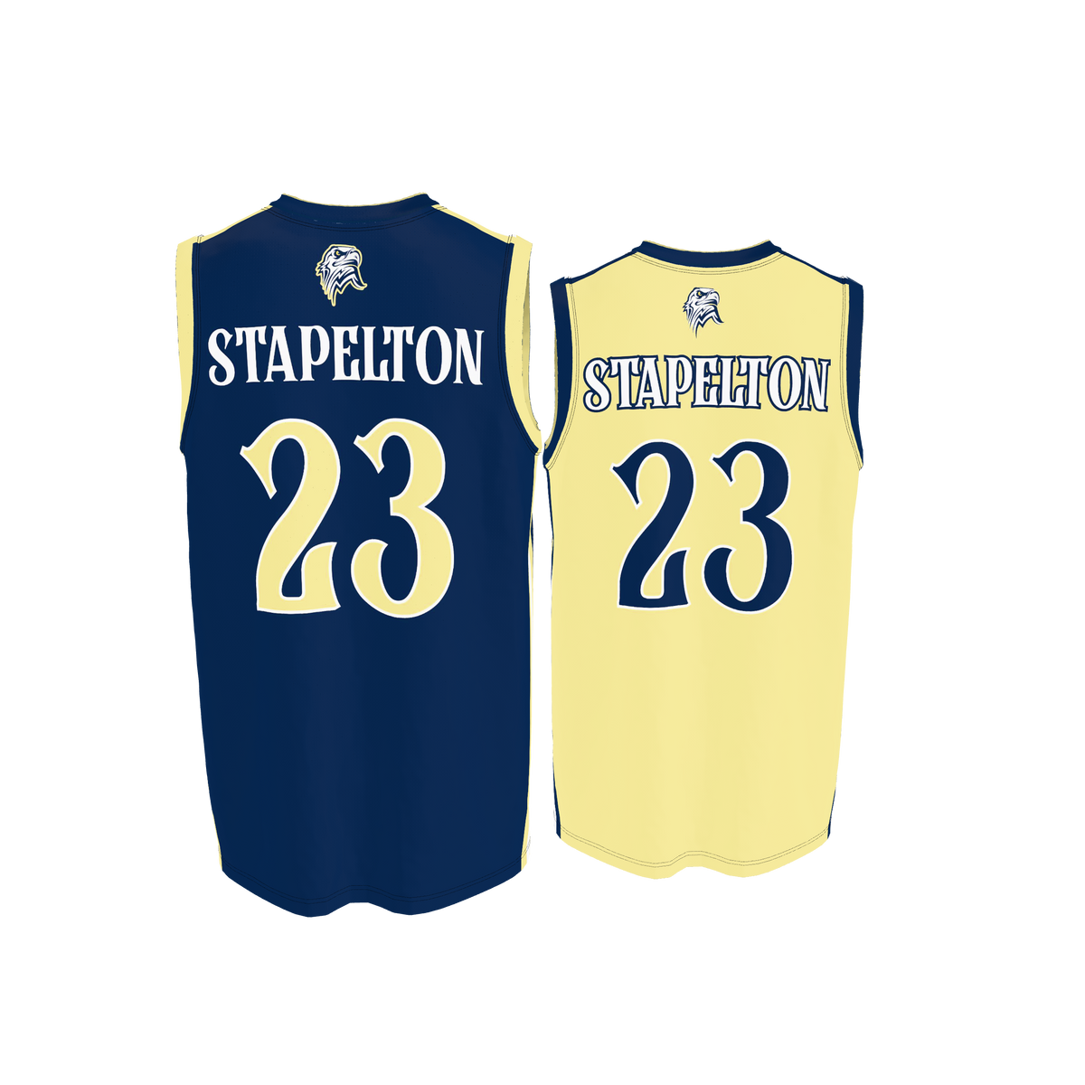 Custom Sublimated Men's & Youth Reversible Round-Neck Basketball Jersey — BBJ04R supplier view 4