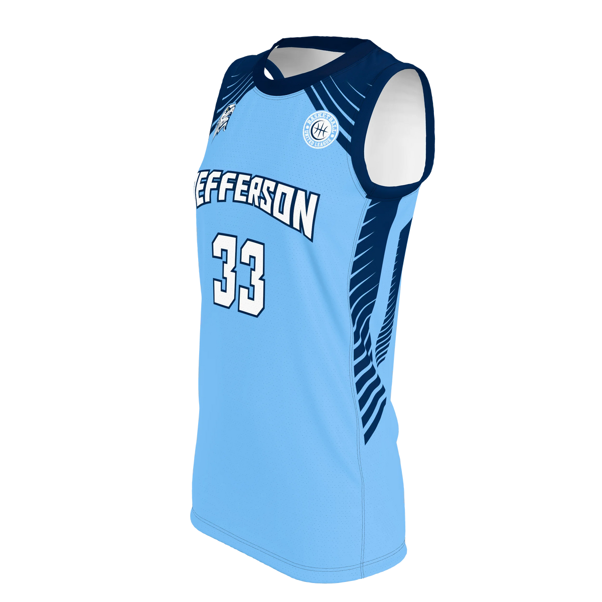Custom Sublimated Women's & Girls' Round-Neck Basketball Jersey — BBJ06 supplier view 2