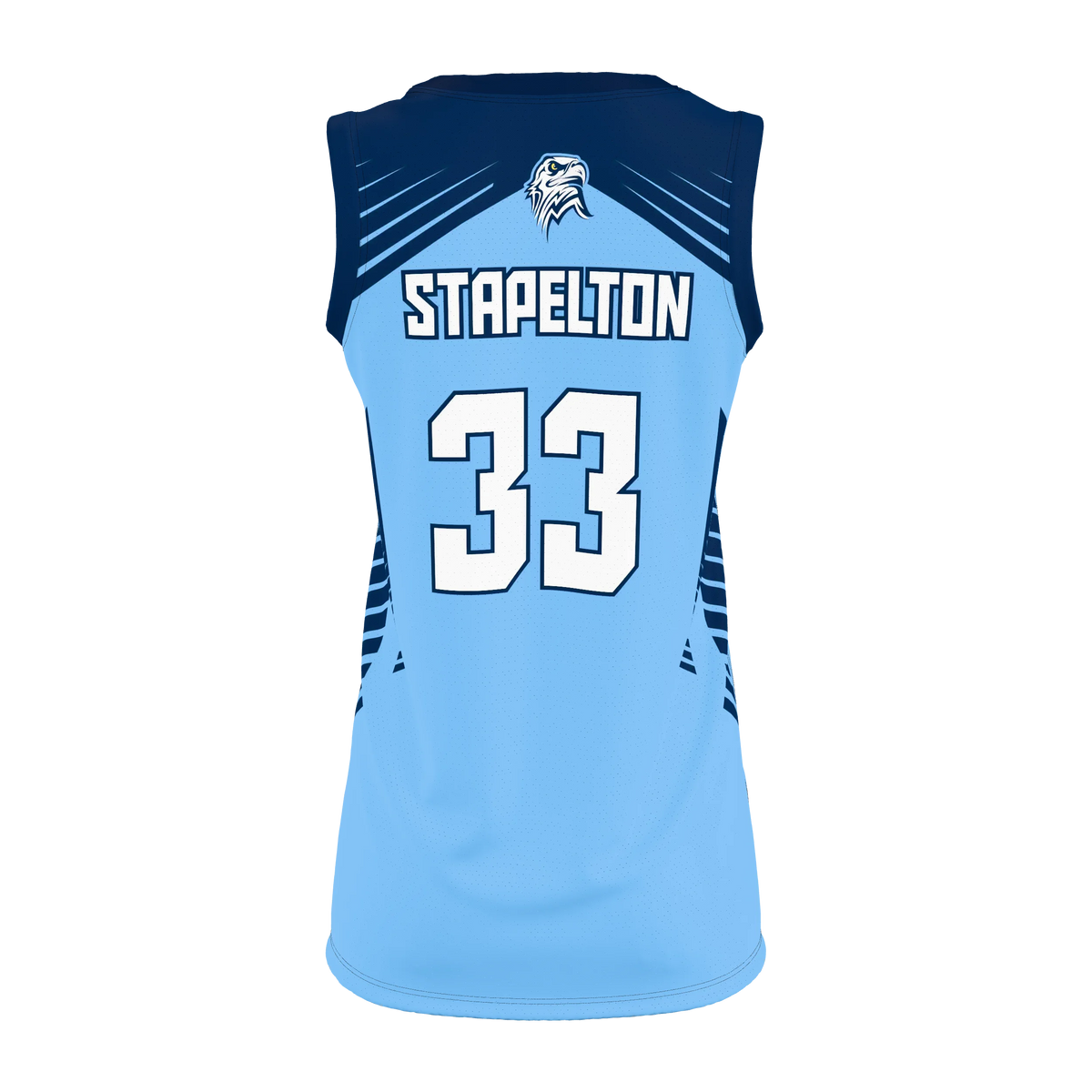 Custom Sublimated Women's & Girls' Round-Neck Basketball Jersey — BBJ06 supplier view 4