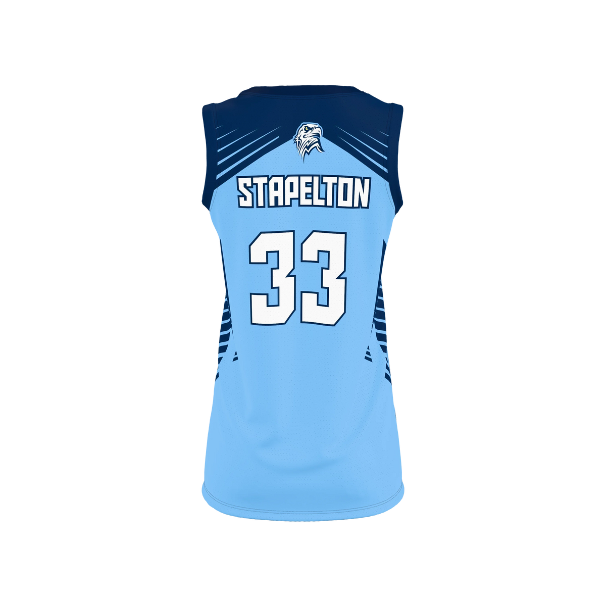 Custom Sublimated Women's & Girls' Round-Neck Basketball Jersey — BBJ06 supplier view 7