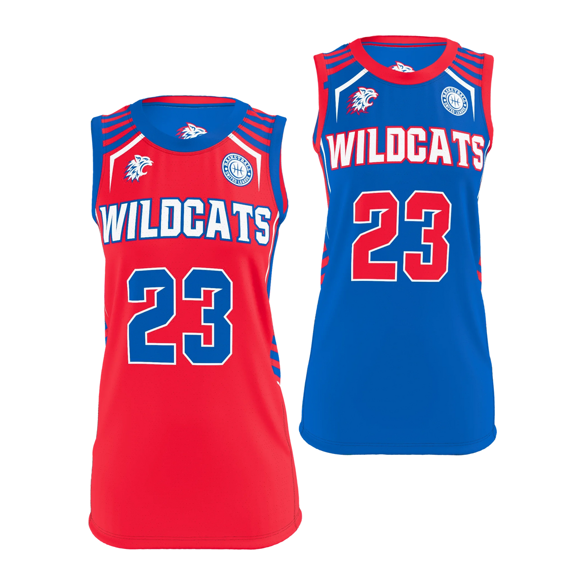 Custom Sublimated Women's & Girls' Reversible Round-Neck Basketball Jersey — BBJ06R supplier view 6