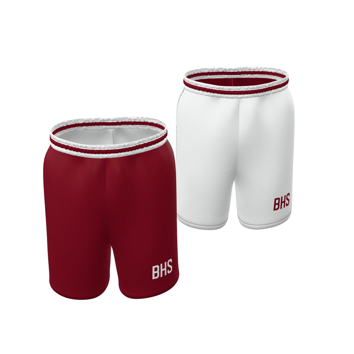 Custom Sublimated Men's & Youth Single-Ply Reversible Basketball Shorts — BBS01SPR~7 supplier view 1