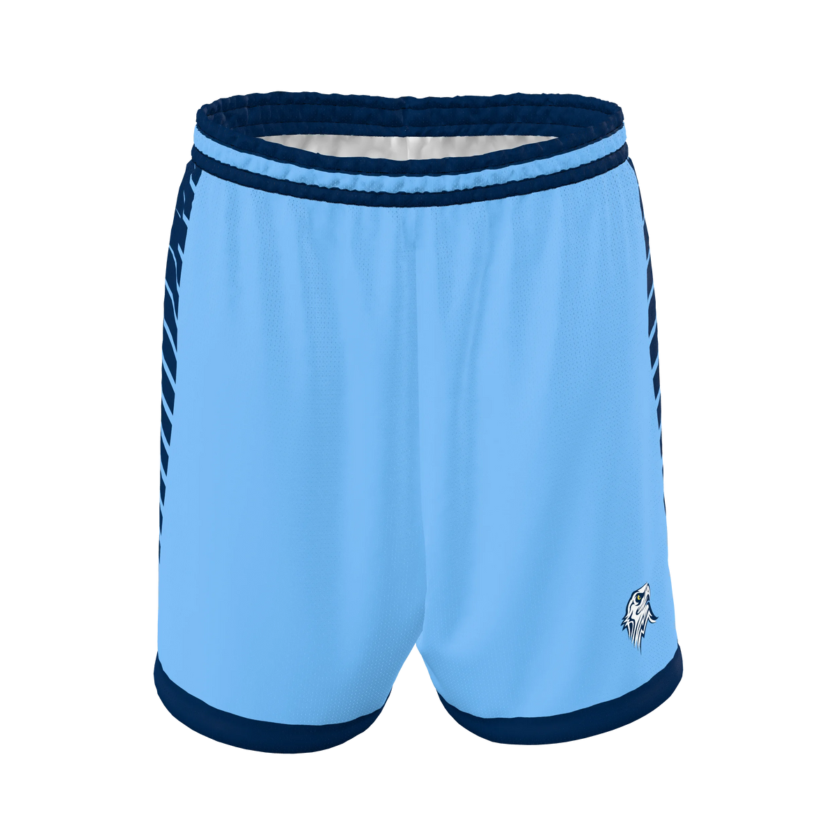 Custom Sublimated Women's & Girls' Basketball Shorts — BBS02~5 supplier view 1