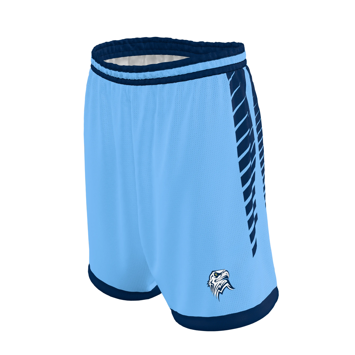 Custom Sublimated Women's & Girls' Basketball Shorts — BBS02~5 supplier view 2