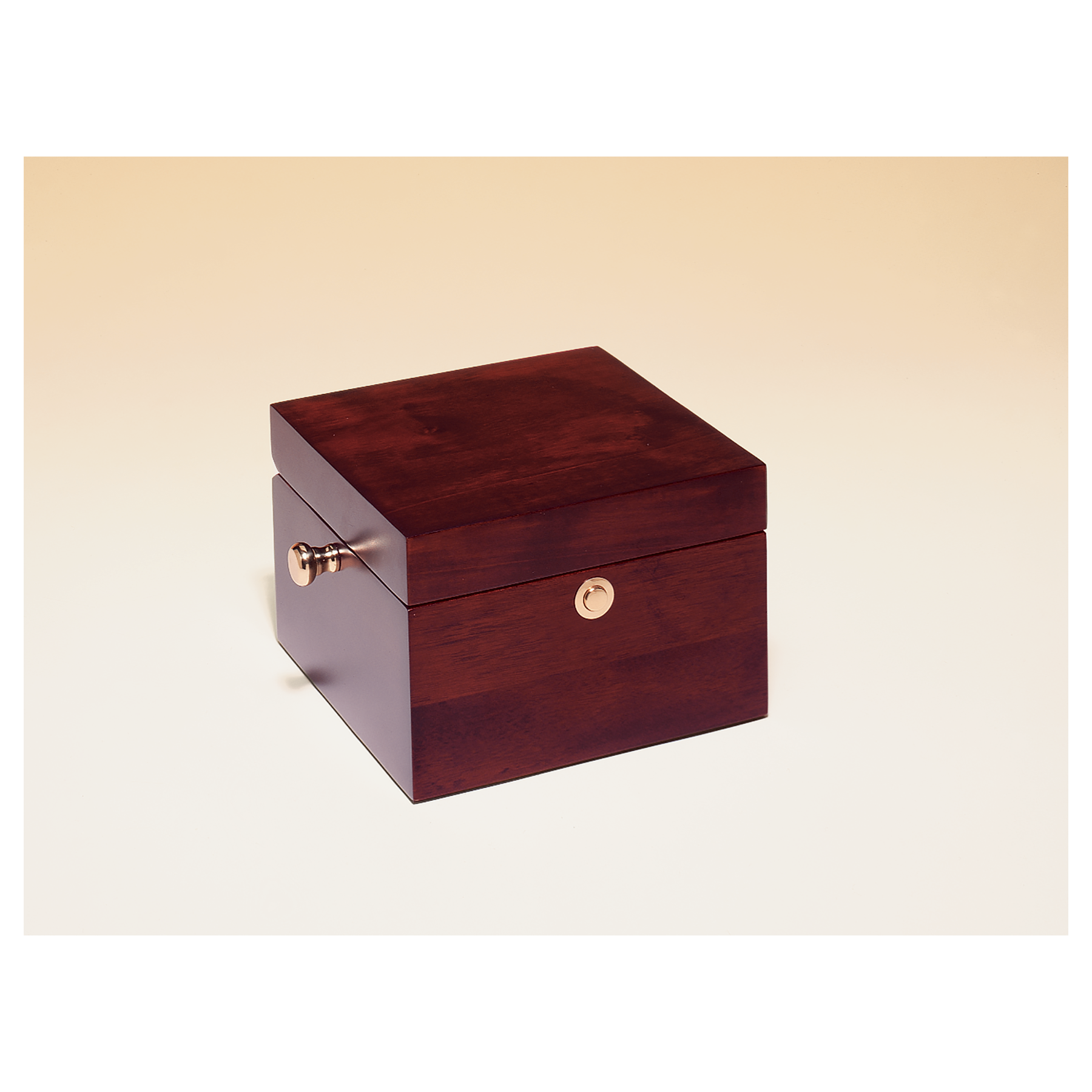 Mahogany Finish Captain's Clock