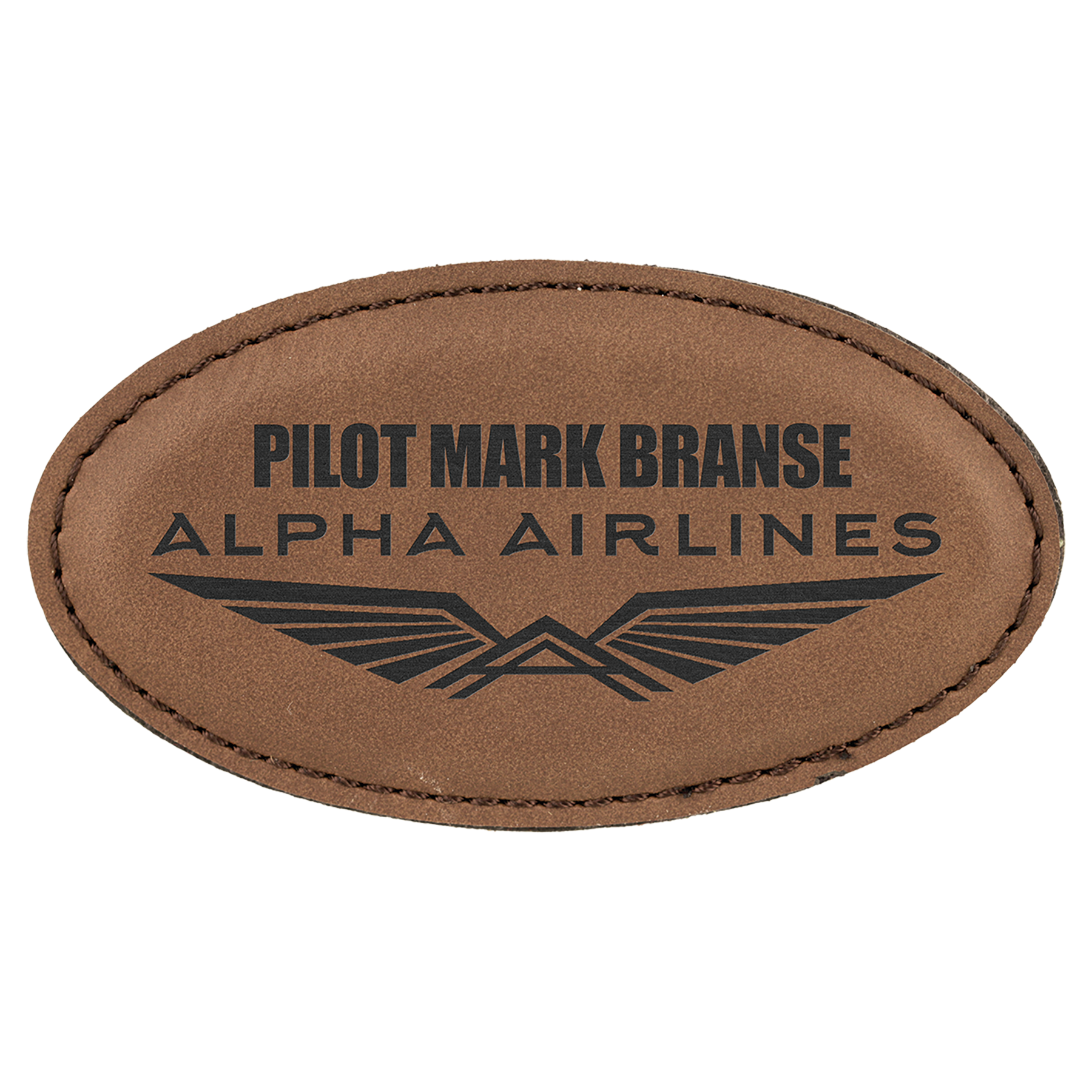 Leatherette Name Badge