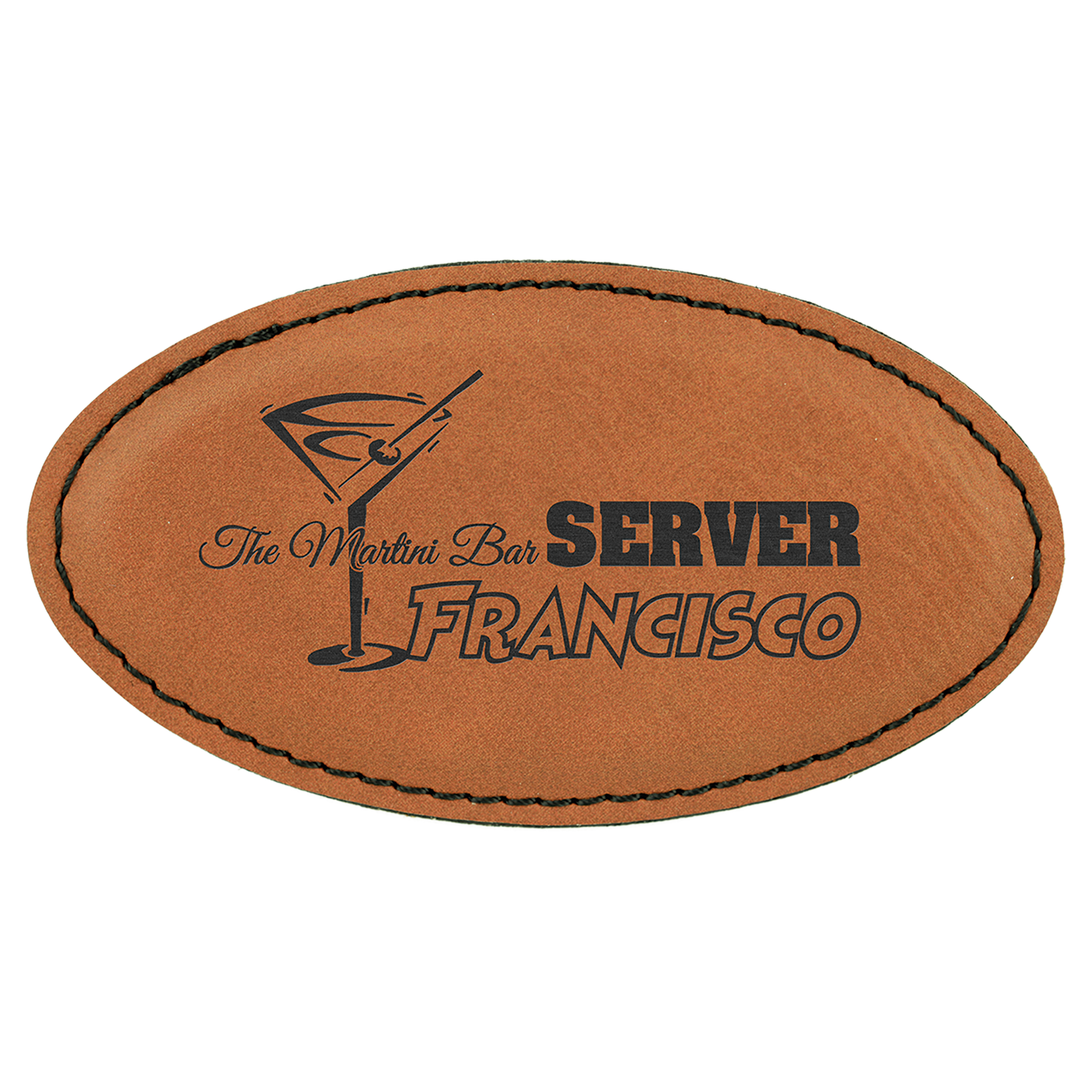 Leatherette Name Badge