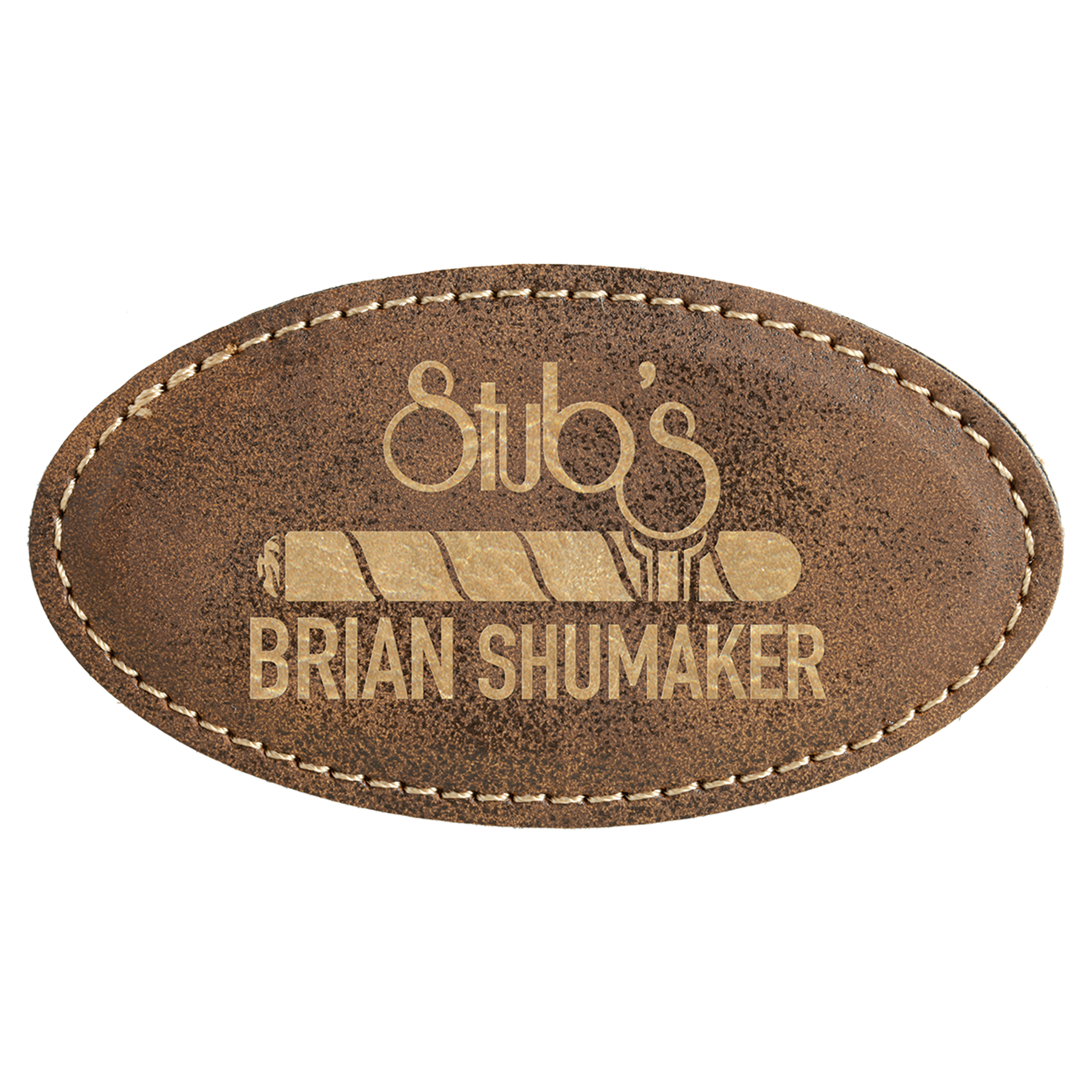 Leatherette Name Badge