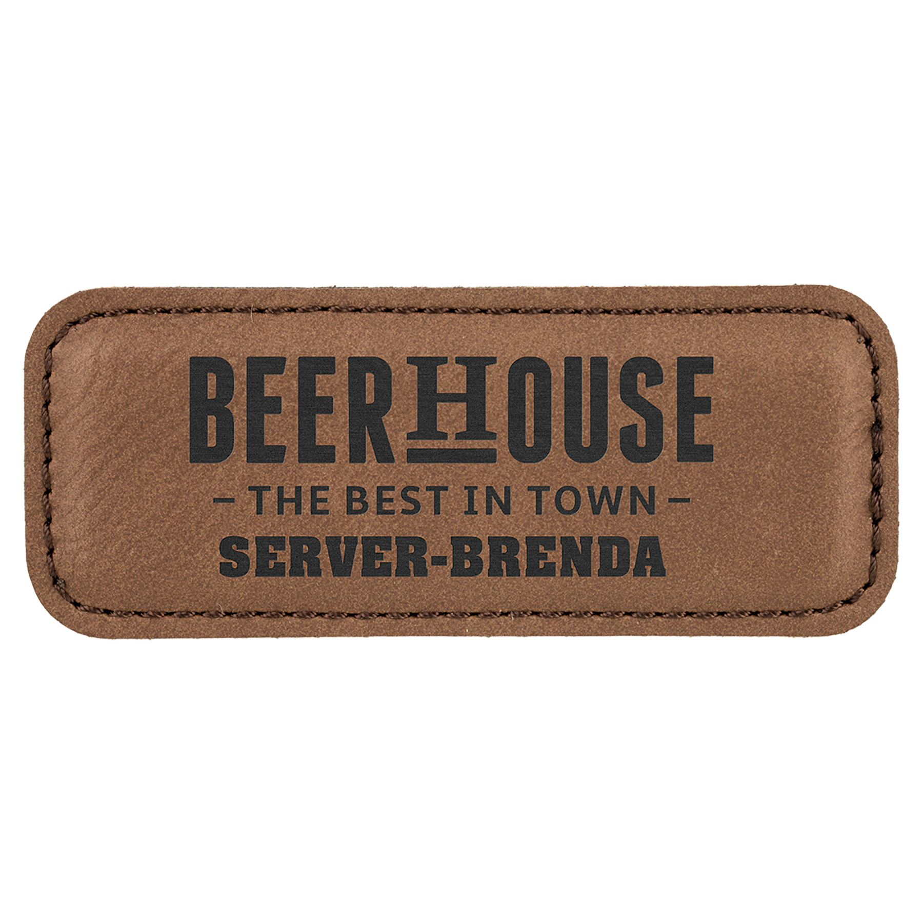 Leatherette Name Badge