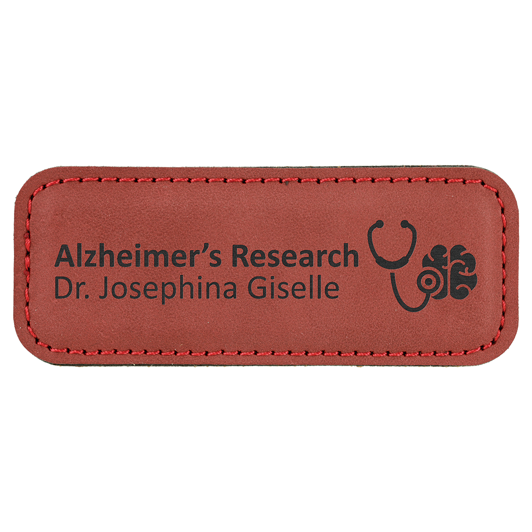 Leatherette Name Badge