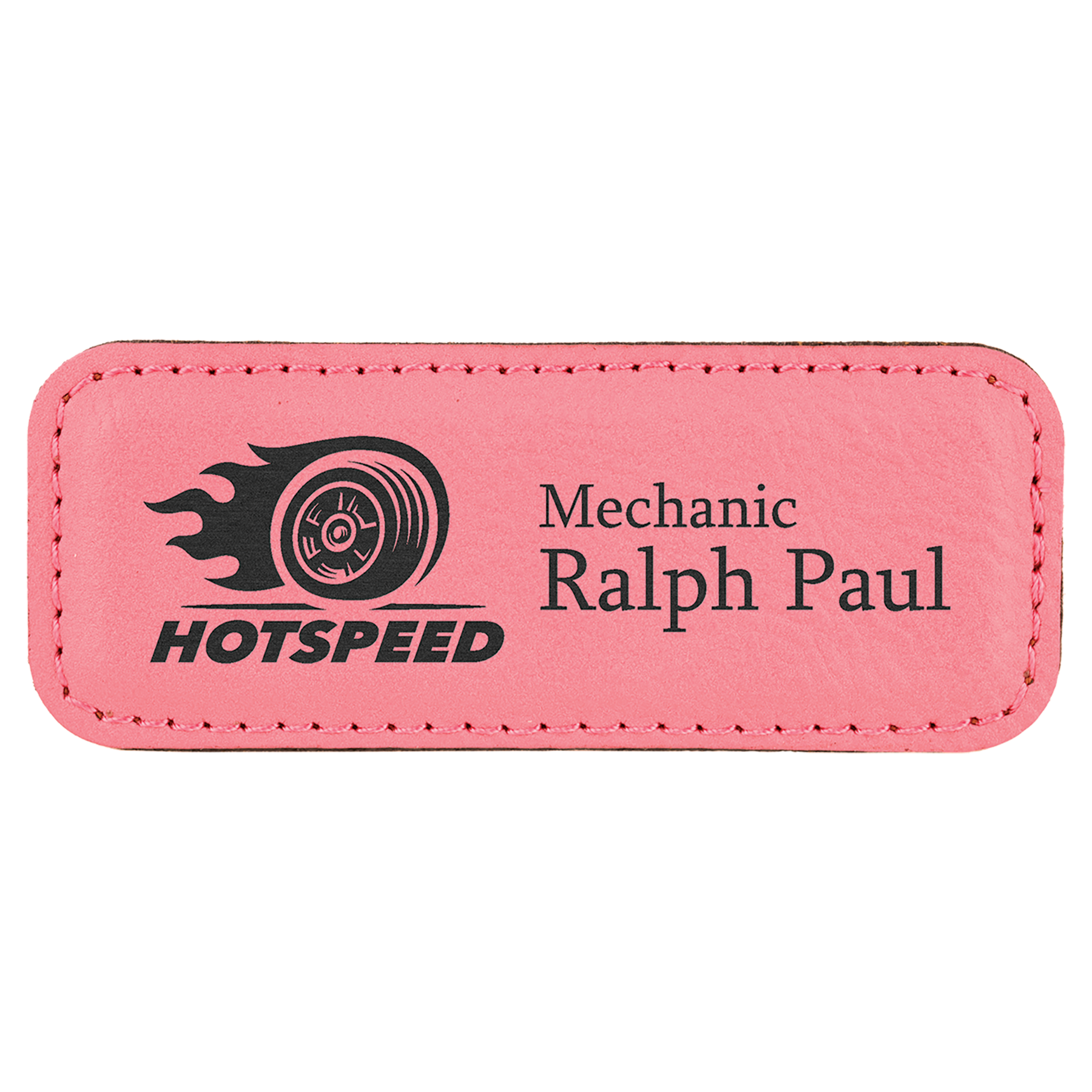 Leatherette Name Badge