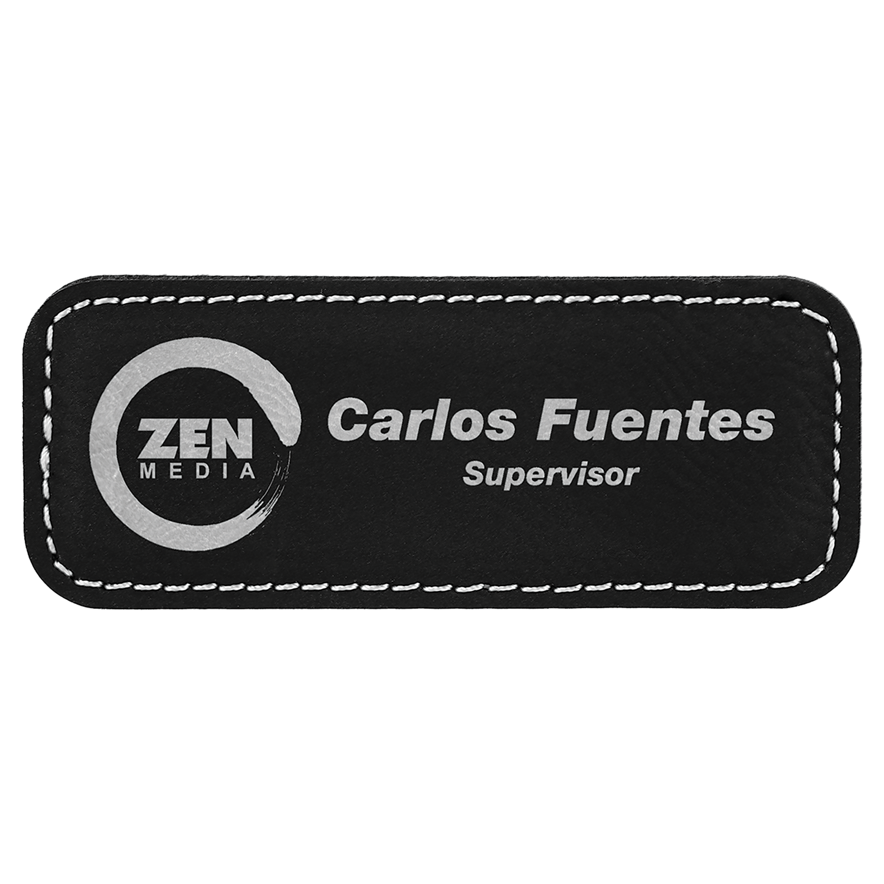 Leatherette Name Badge