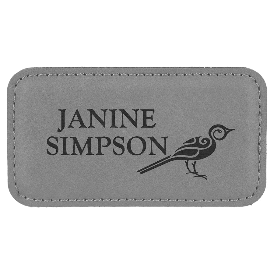 Leatherette Name Badge