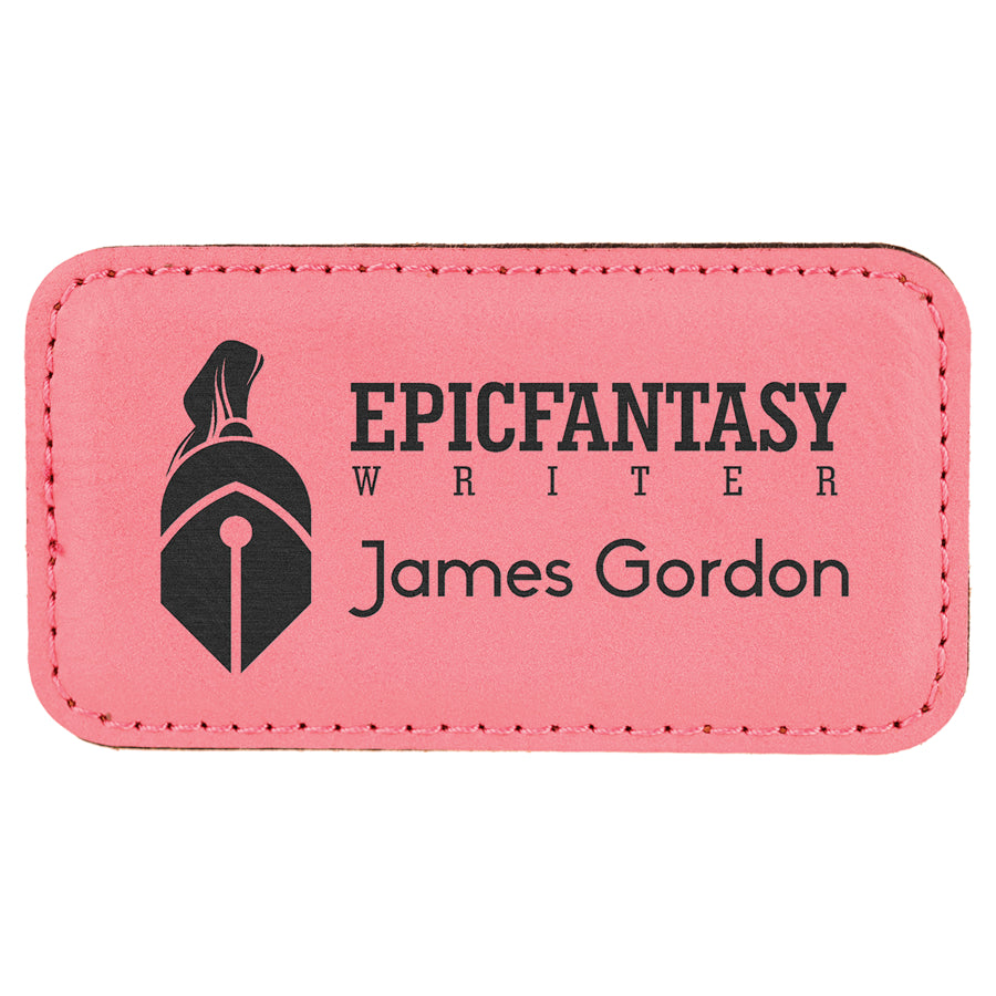 Leatherette Name Badge