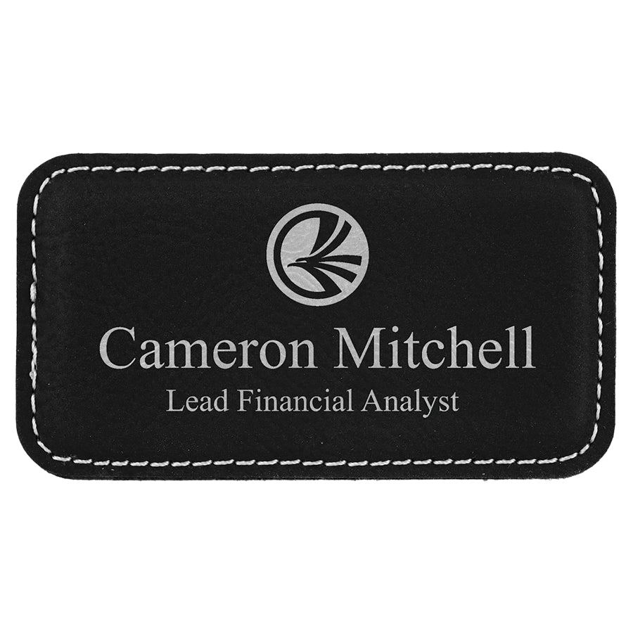 Leatherette Name Badge