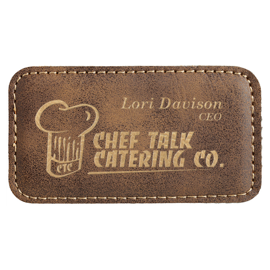 Leatherette Name Badge