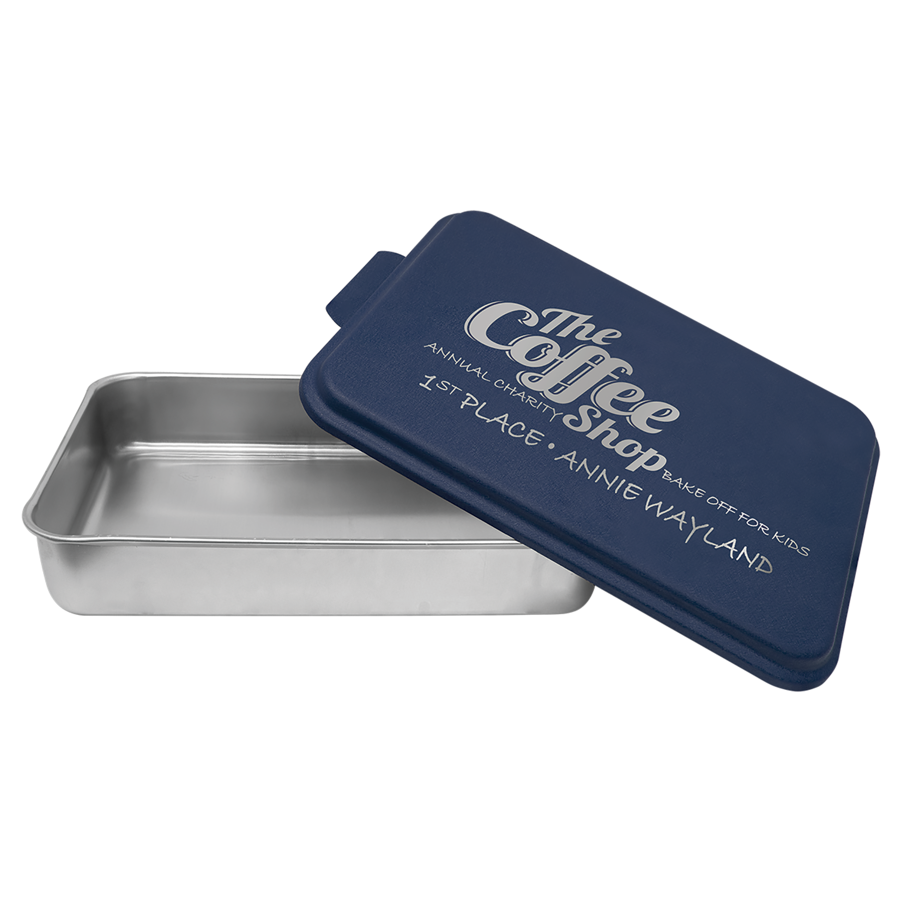Aluminum Cake Pan with Powder-Coated Lid
