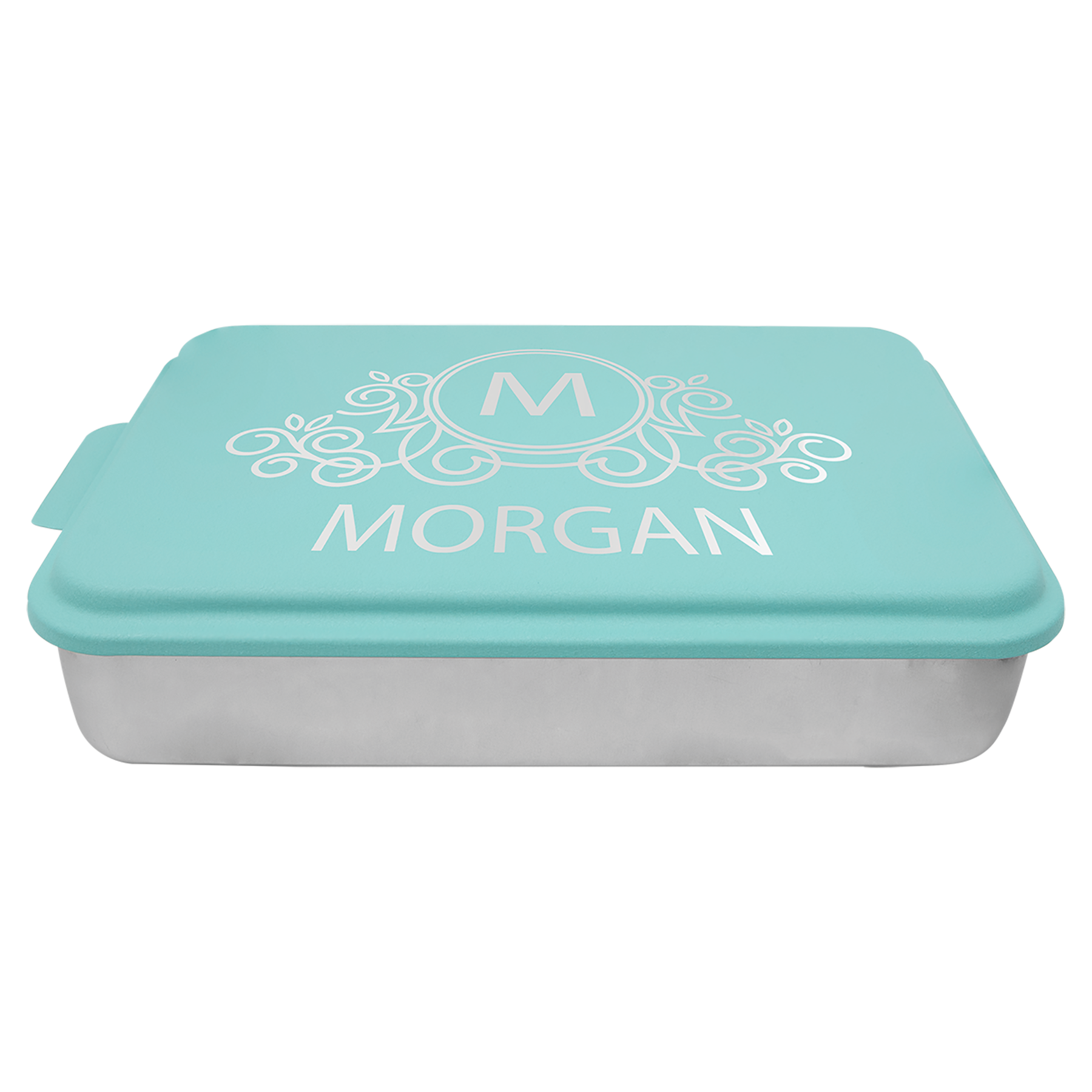 Aluminum Cake Pan with Powder-Coated Lid