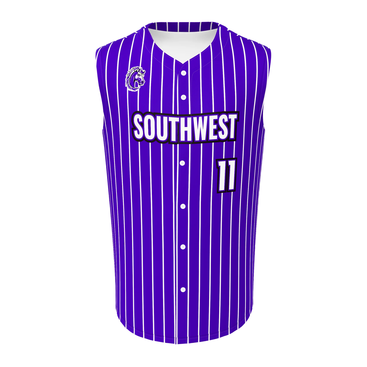 Custom Sublimated Men's & Youth Baseball Vest — view 1