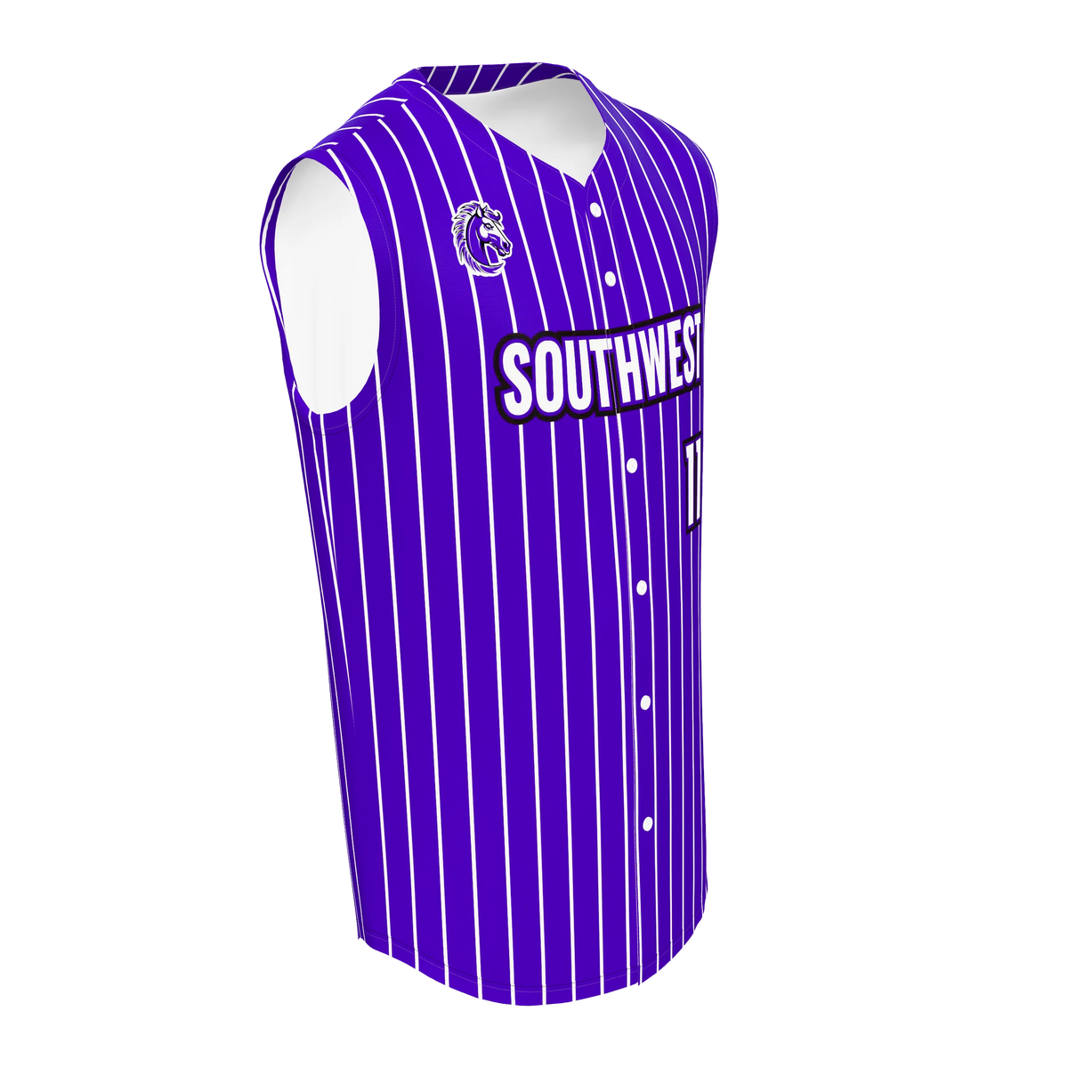 Custom Sublimated Men's & Youth Baseball Vest — view 8
