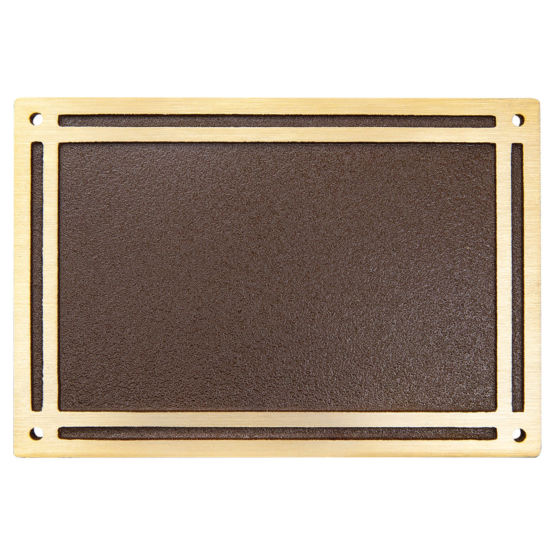Quick Turn Cast Aluminum Plaque