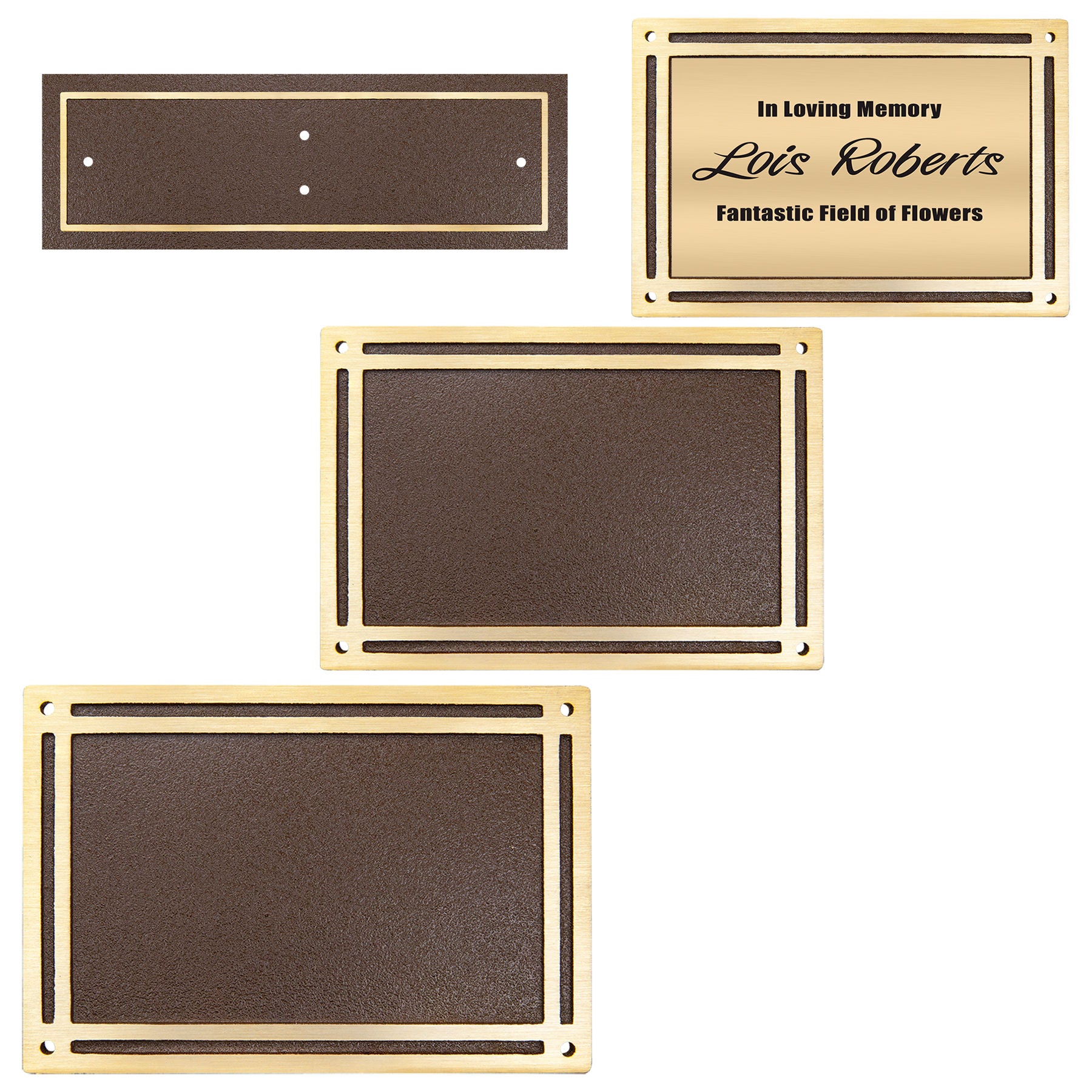Quick Turn Cast Aluminum Plaque