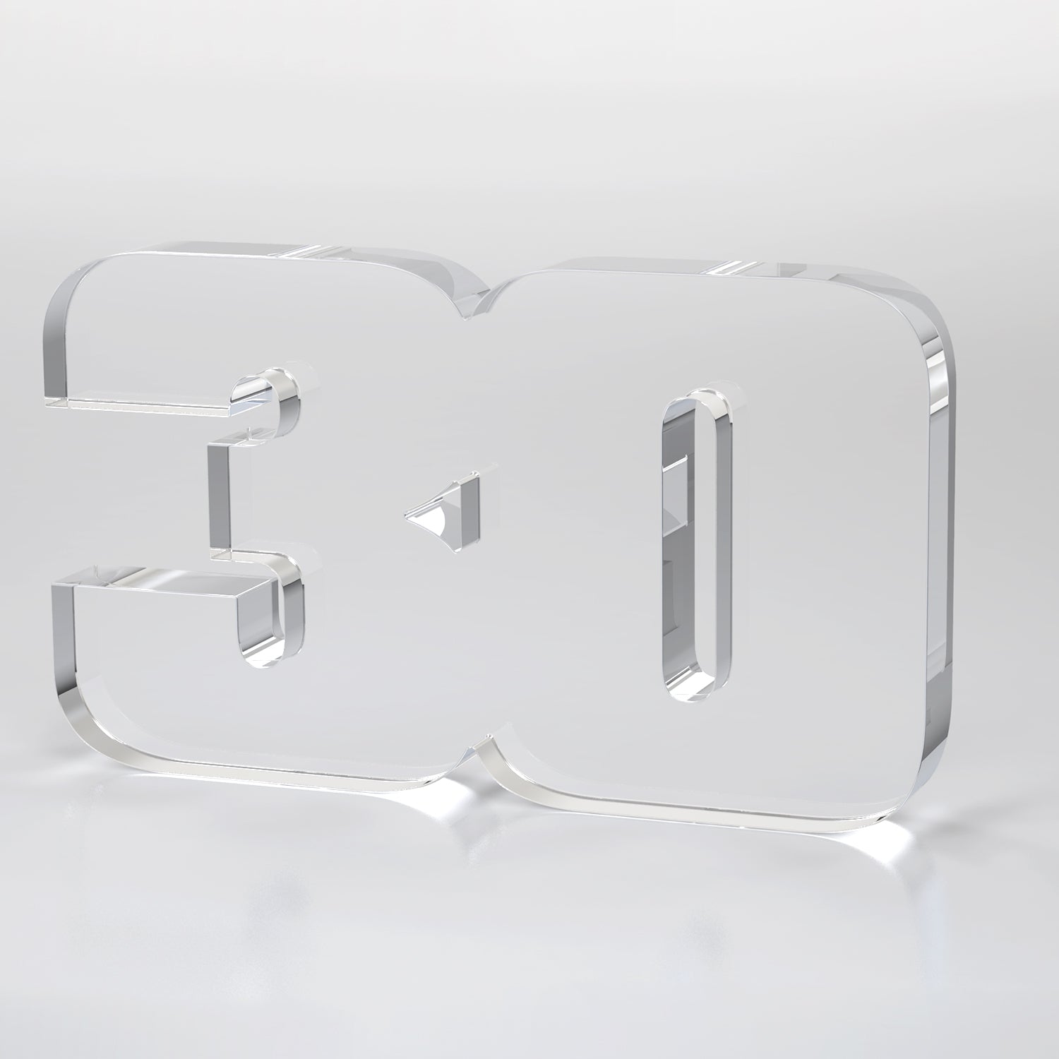 Anniversary Numeral Award