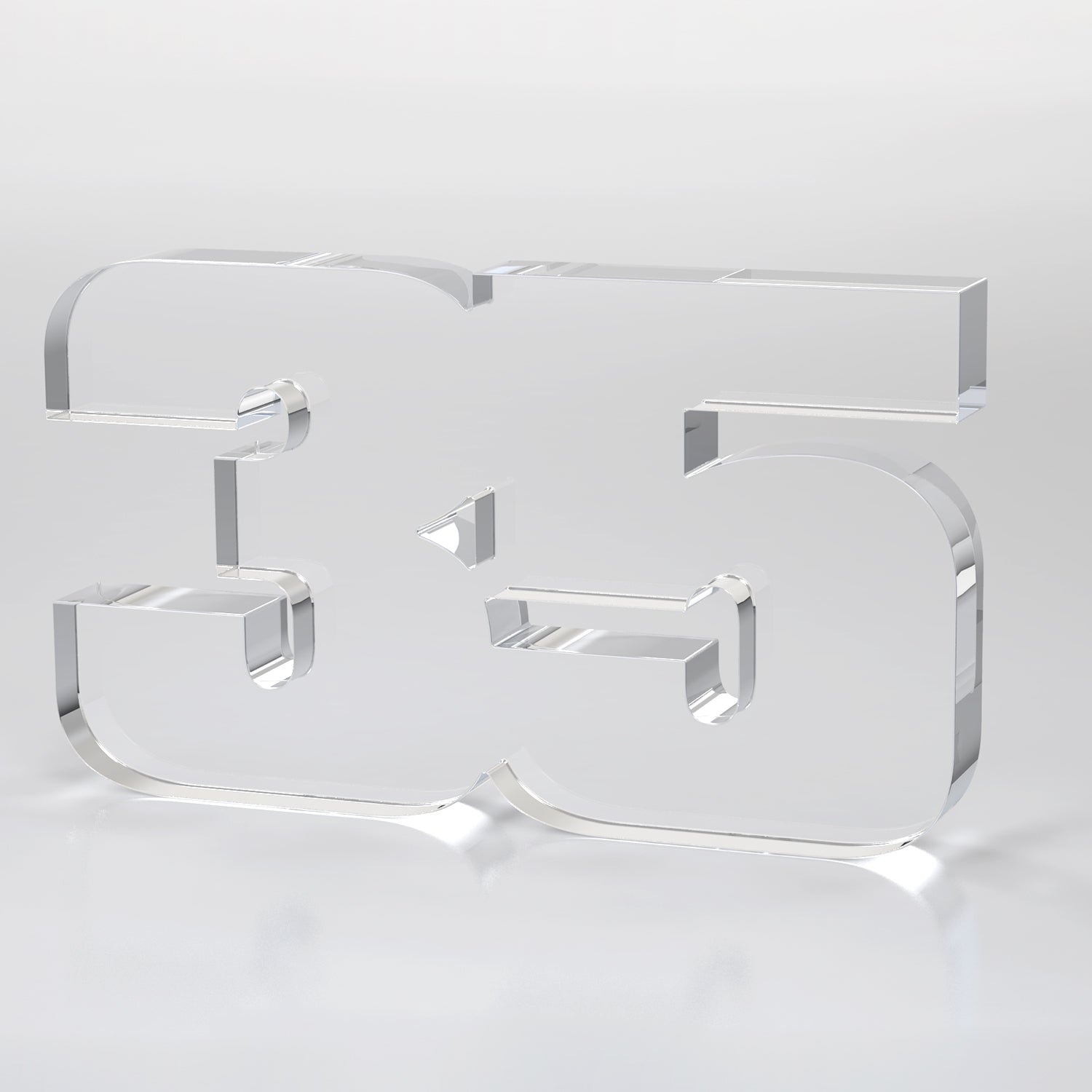 Anniversary Numeral Award