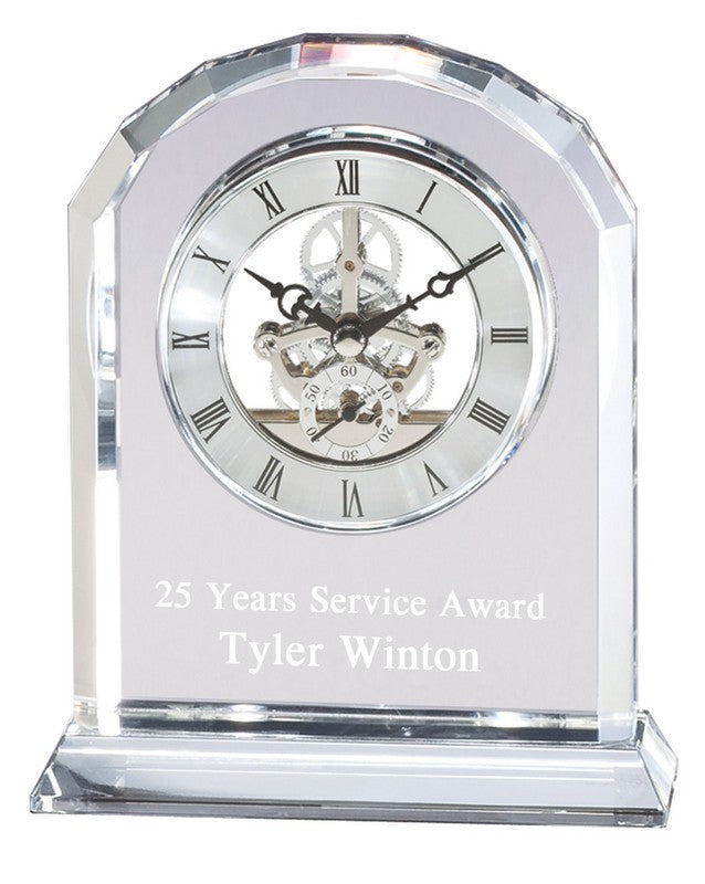 Corporate Crystal Clock