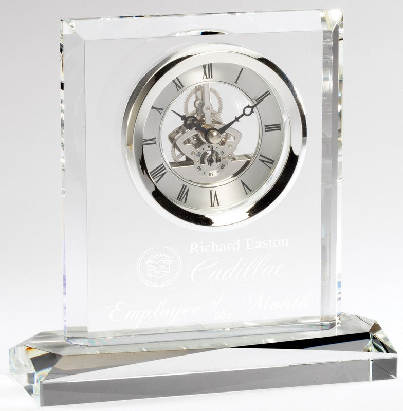 Corporate Crystal Clock
