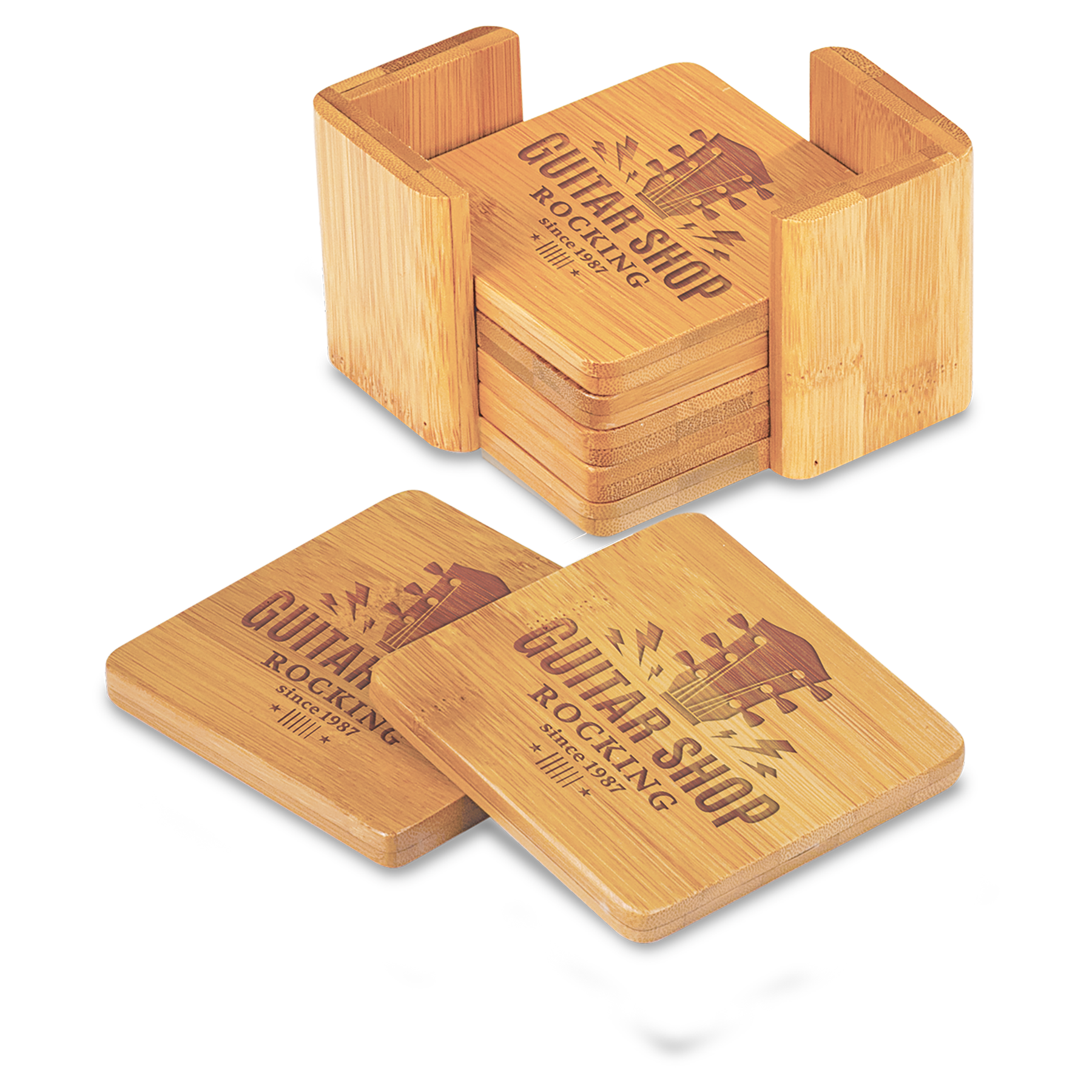 Coaster Set Bamboo