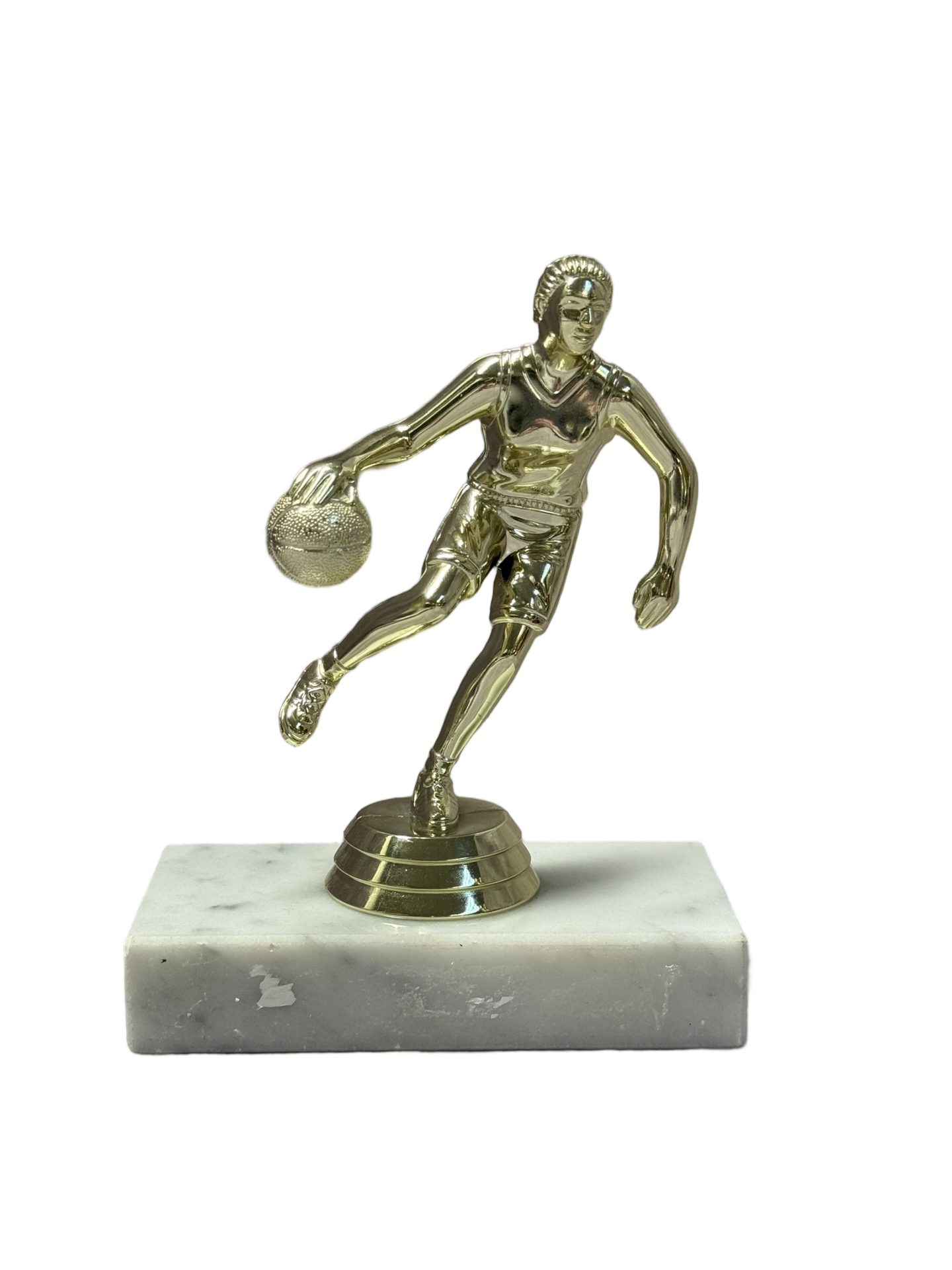 Figure and 4" Marble