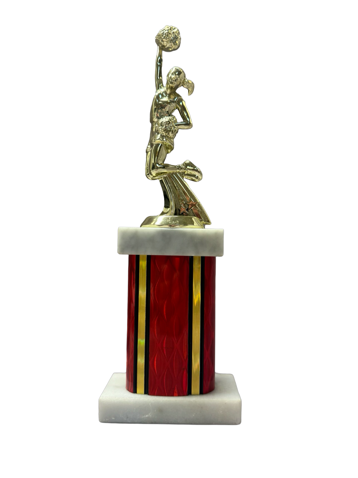 Single Round Diamond Stem Riser with Side Logo Holder